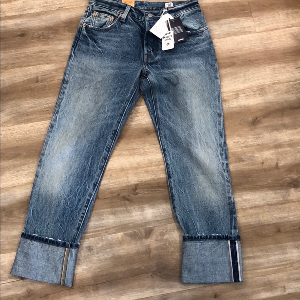 NWT Levi’s 501 selvedge denim